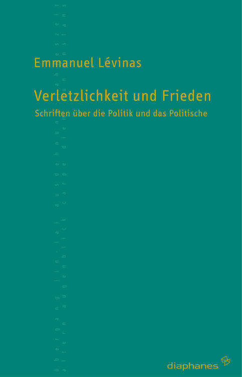 Emmanuel Levinas: Der Raum ist nicht eindimensional