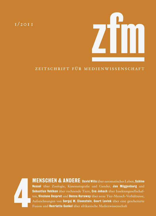 Gesellschaft für Medienwissenschaft (éd.): Zeitschrift für Medienwissenschaft 4
